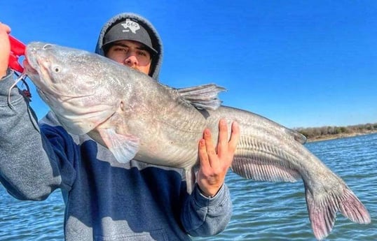 Blue Catfish Fishing in Dallas, Texas