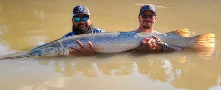 Alligator Gar fishing in Dallas, Texas