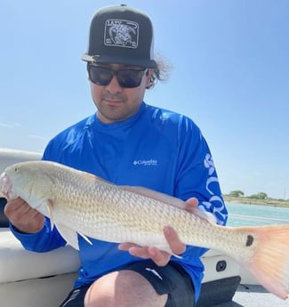 Redfish fishing in South Padre Island, Texas