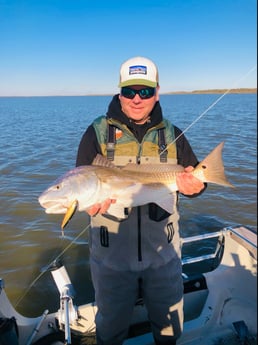 Redfish fishing in Galveston, Texas