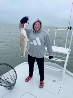 Redfish fishing in South Padre Island, Texas