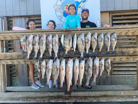 Redfish, Speckled Trout / Spotted Seatrout fishing in Corpus Christi, Texas