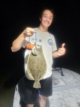 Flounder Fishing in South Padre Island, Texas