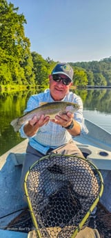 Fishing in Broken Bow, Oklahoma