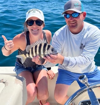 Sheepshead fishing in Beaufort, North Carolina