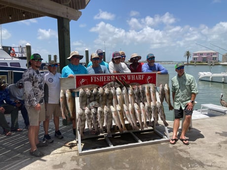 Redfish fishing in Rockport, Texas