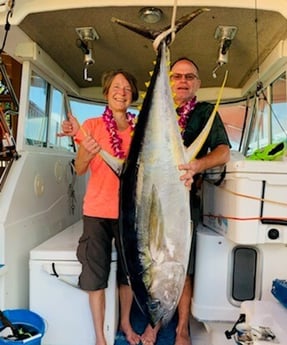 Yellowfin Tuna fishing in Kapa&#039;a, Hawaii