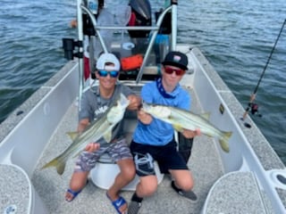 Snook fishing in Holmes Beach, Florida