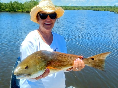 Redfish fishing in Port Orange, Florida