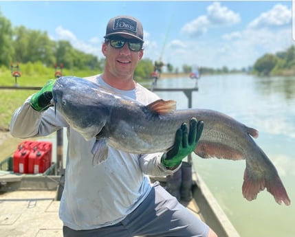 Blue Catfish fishing in Dallas, Texas