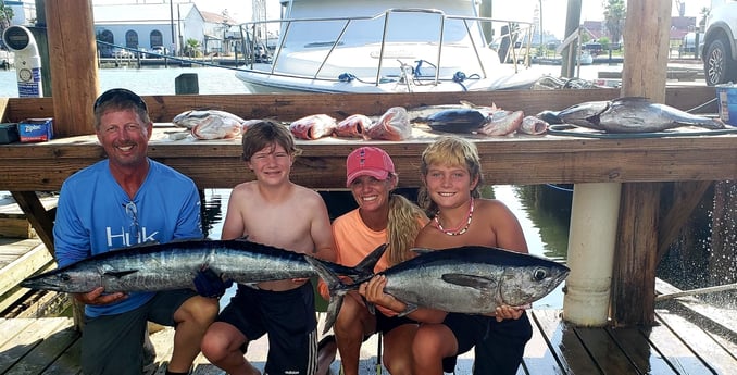 Barracuda, Blackfin Tuna fishing in Galveston, Texas