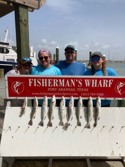 Speckled Trout / Spotted Seatrout fishing in Rockport, Texas