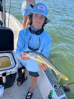 Snook fishing in Holmes Beach, Florida