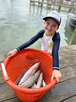 Speckled Trout Fishing in Ingleside, Texas