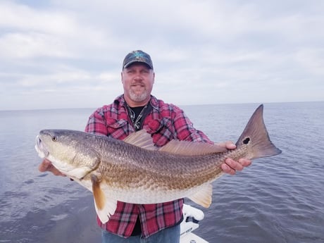 Redfish fishing in Sulphur, Louisiana