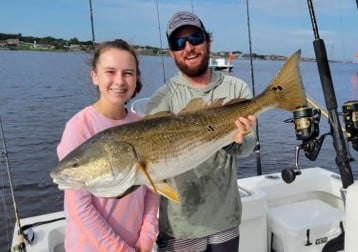 Redfish fishing in Jacksonville, Florida