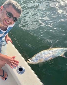 Tarpon fishing in Miami Beach, Florida