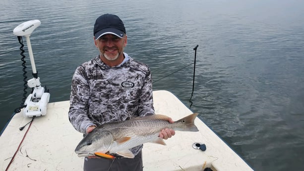 Redfish fishing in Beaufort, North Carolina