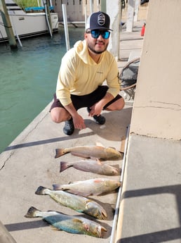 Redfish, Speckled Trout / Spotted Seatrout Fishing in Rio Hondo, Texas