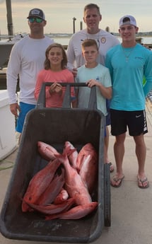 Red Snapper fishing in Orange Beach, Alabama