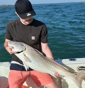 Redfish fishing in South Padre Island, Texas