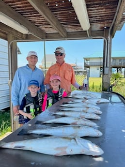 Speckled Trout / Spotted Seatrout fishing in Galveston, Texas