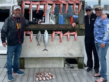 Almaco Jack, Little Tunny / False Albacore, Vermillion Snapper Fishing in Destin, Florida