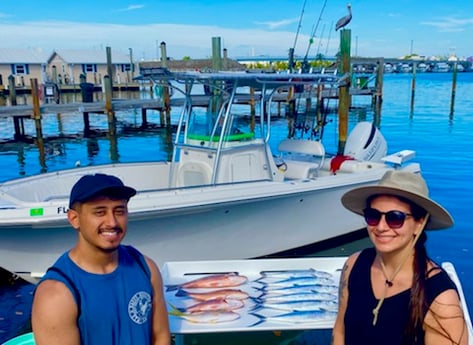 Mangrove Snapper, Spanish Mackerel, Yellowtail Snapper Fishing in Key West, Florida