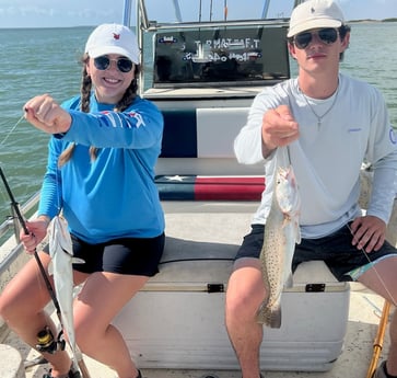 Speckled Trout / Spotted Seatrout fishing in South Padre Island, Texas