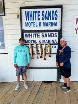 Fishing in Port Isabel, Texas