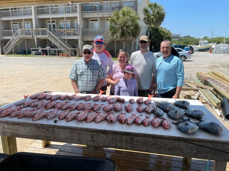 Red Snapper, Triggerfish fishing in Pensacola, Florida