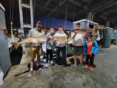 Redfish fishing in Galveston, Texas