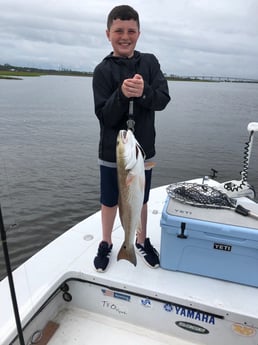 Redfish fishing in Grand Isle, Louisiana