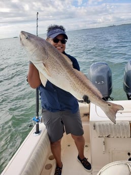 Redfish fishing in Galveston, Texas