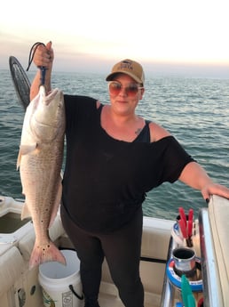 Redfish fishing in Galveston, Texas