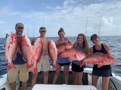 Red Snapper fishing in Biloxi, Mississippi