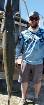 Alligator Gar fishing in Livingston, Texas