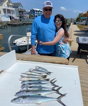 Spanish Mackerel fishing in Beaufort, North Carolina