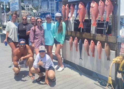 False Albacore, Red Snapper Fishing in Destin, Florida