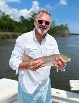 Redfish fishing in Mount Pleasant, South Carolina