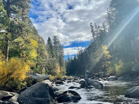 Fishing in Hume, California