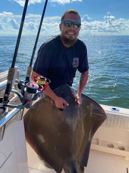 Stingray fishing in Galveston, Texas