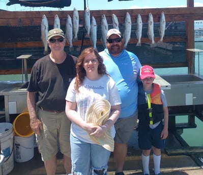 Speckled Trout Fishing in South Padre Island, Texas