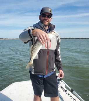 Speckled Trout / Spotted Seatrout fishing in Aransas Pass, Texas