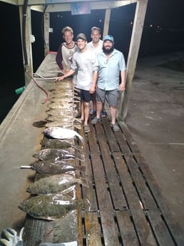 Flounder Fishing in Aransas Pass, Texas