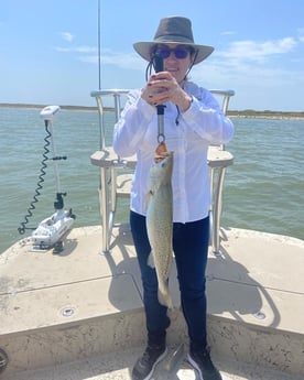 Redfish fishing in Port Aransas, Texas