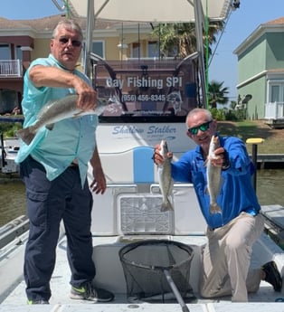 Speckled Trout / Spotted Seatrout fishing in South Padre Island, Texas