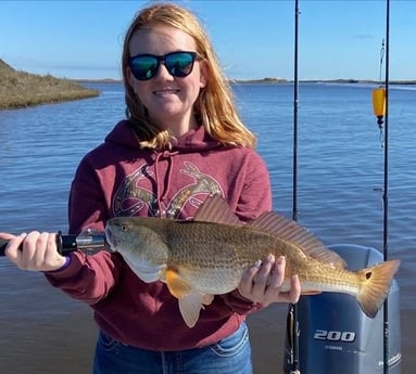 Redfish Fishing in Freeport, Texas