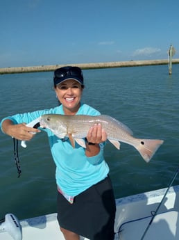 Redfish fishing in South Padre Islands, Texas