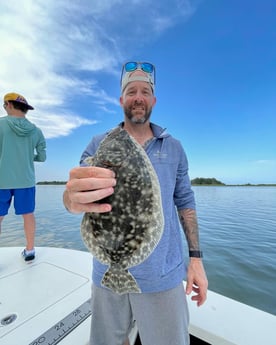 Flounder fishing in Wrightsville Beach, North Carolina